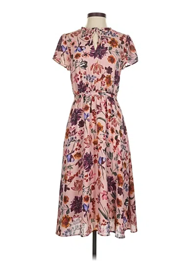 Pre-owned Jcrew Casual Dress In Pink