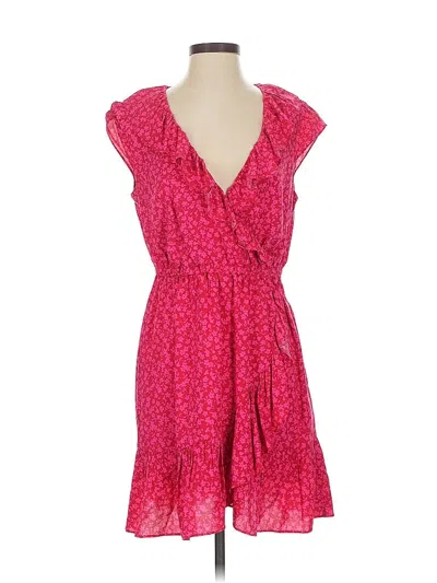 Pre-owned Jcrew Casual Dress In Pink