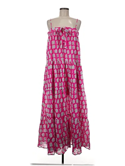 Pre-owned Jcrew Casual Dress In Pink