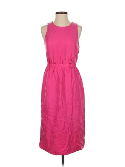 Pre-owned Jcrew Casual Dress In Pink