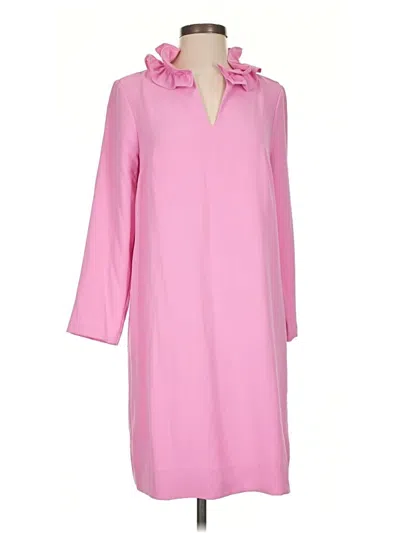 Pre-owned Jcrew Casual Dress In Pink