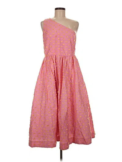 Pre-owned Jcrew Casual Dress In Pink