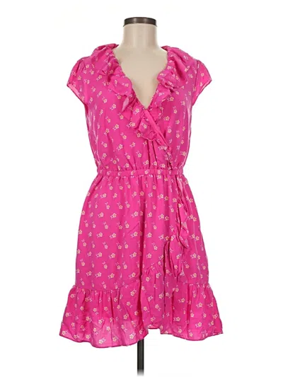 Pre-owned Jcrew Casual Dress In Pink