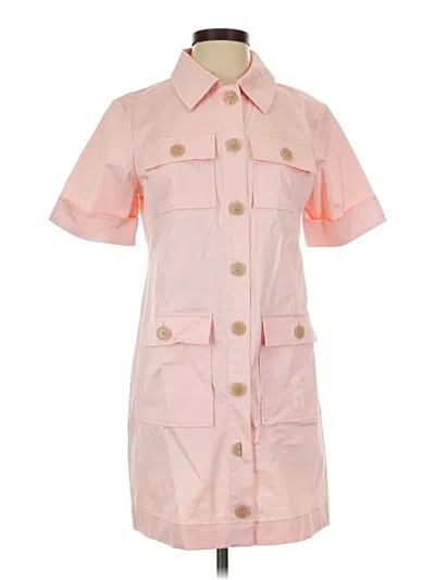 Pre-owned Jcrew Casual Dress In Pink