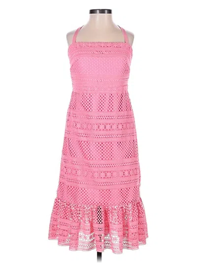 Pre-owned Jcrew Casual Dress In Pink