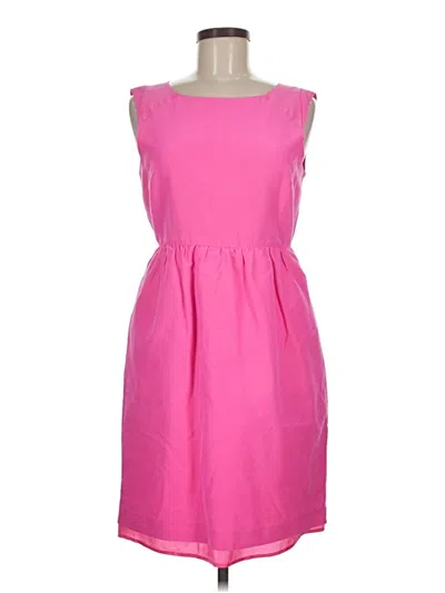 Pre-owned Jcrew Casual Dress In Pink