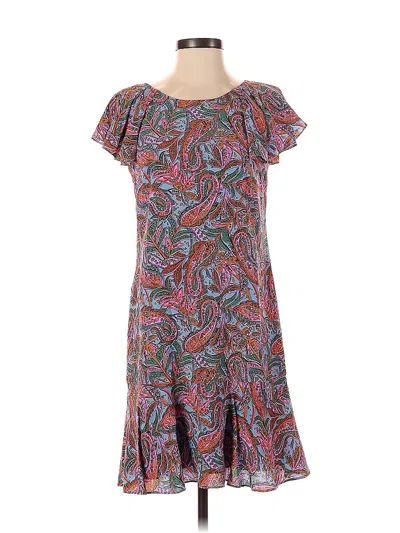 Pre-owned Jcrew Casual Dress In Purple