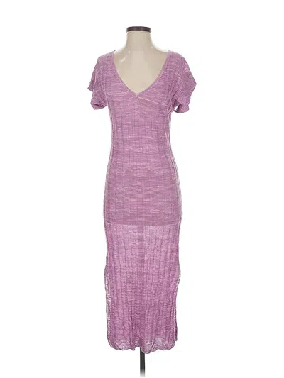 Pre-owned Jcrew Casual Dress In Purple