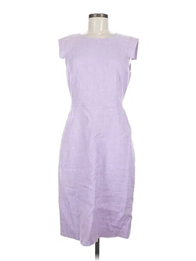 Pre-owned Jcrew Casual Dress In Purple