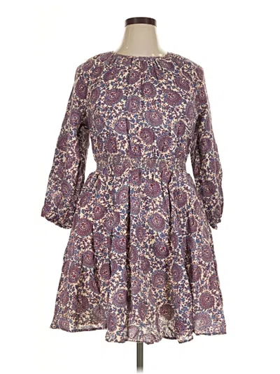 Jcrew Casual Dress In Purple