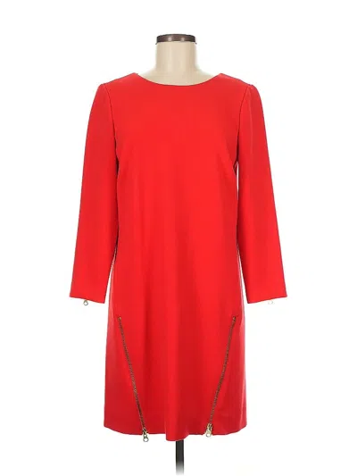 Pre-owned Jcrew Casual Dress In Red