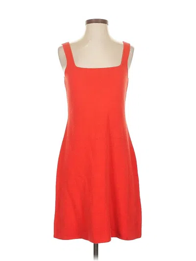Pre-owned Jcrew Casual Dress In Red