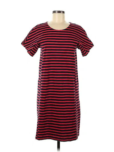 Pre-owned Jcrew Casual Dress In Red