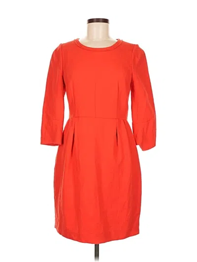 Pre-owned Jcrew Casual Dress In Red