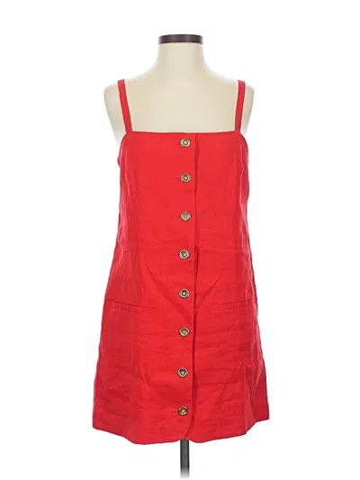 Pre-owned Jcrew Casual Dress In Red