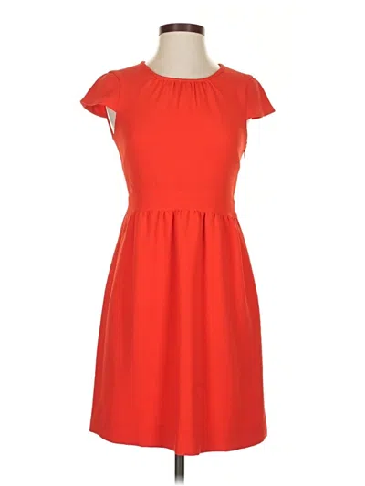Pre-owned Jcrew Casual Dress In Red