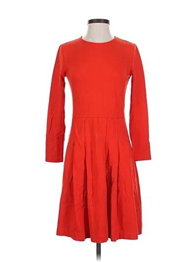 Pre-owned Jcrew Casual Dress In Red