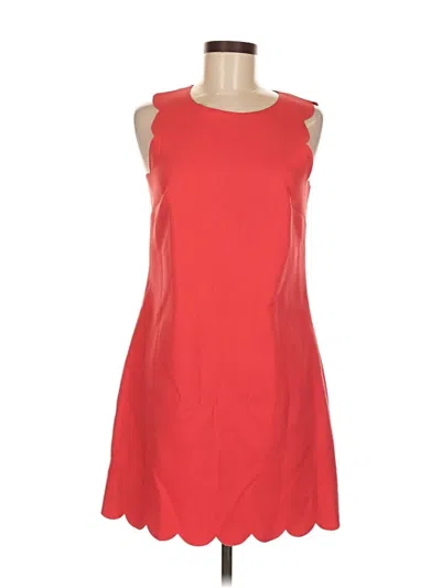 Pre-owned Jcrew Casual Dress In Red