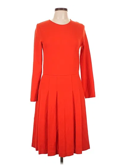 Pre-owned Jcrew Casual Dress In Red