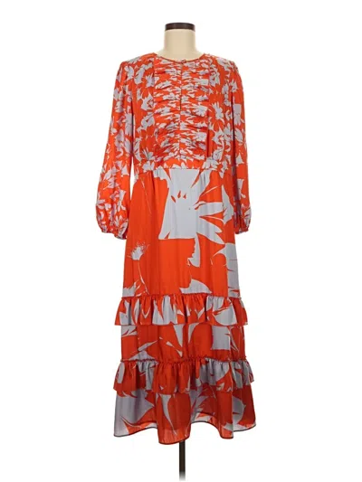 Pre-owned Jcrew Casual Dress In Red