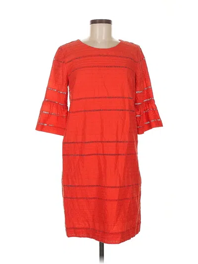 Pre-owned Jcrew Casual Dress In Red