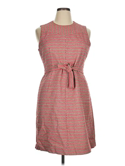 Pre-owned Jcrew Casual Dress In Red