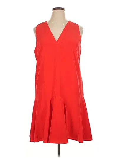 Pre-owned Jcrew Casual Dress In Red