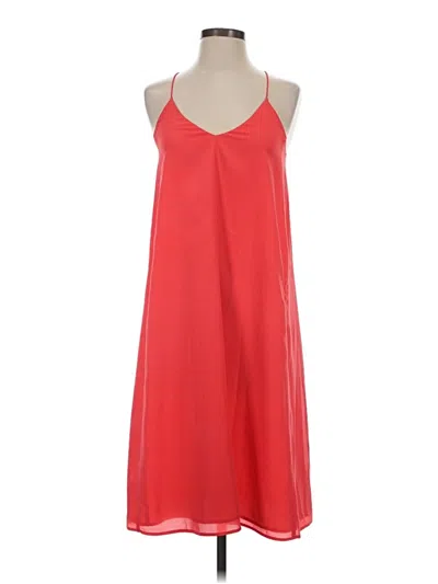 Pre-owned Jcrew Casual Dress In Red