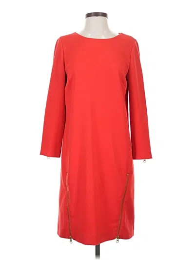 Pre-owned Jcrew Casual Dress In Red