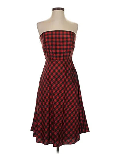 Pre-owned Jcrew Casual Dress In Red