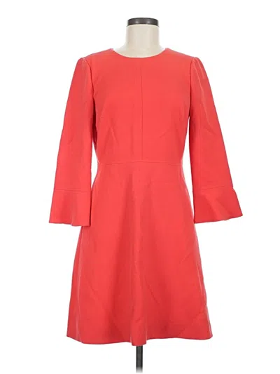 Pre-owned Jcrew Casual Dress In Red