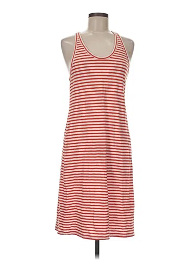 Pre-owned Jcrew Casual Dress In Red