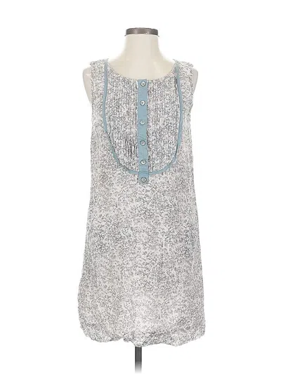 Pre-owned Jcrew Casual Dress In Silver