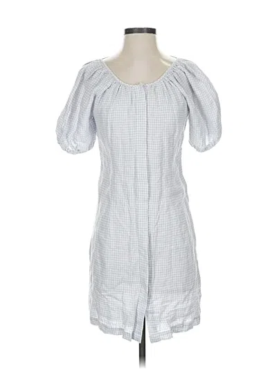 Pre-owned Jcrew Casual Dress In Silver