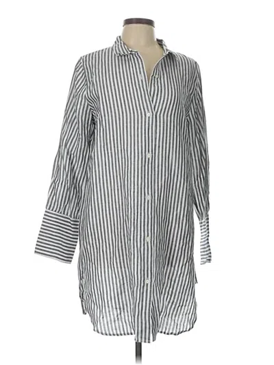 Pre-owned Jcrew Casual Dress In Silver