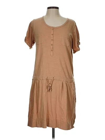 Pre-owned Jcrew Casual Dress In Tan