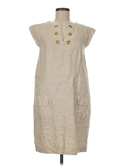 Pre-owned Jcrew Casual Dress In Tan