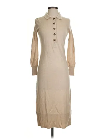 Pre-owned Jcrew Casual Dress In Tan