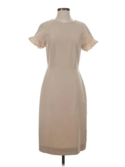 Pre-owned Jcrew Casual Dress In Tan