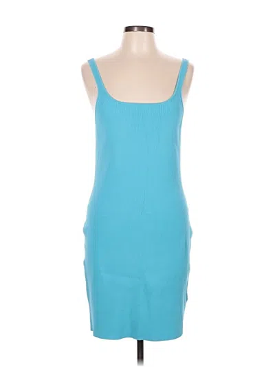 Pre-owned Jcrew Casual Dress In Teal
