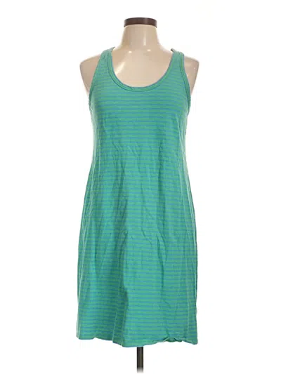 Pre-owned Jcrew Casual Dress In Teal