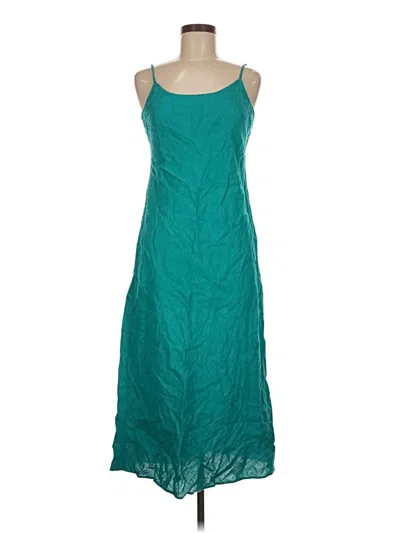 Pre-owned Jcrew Casual Dress In Teal