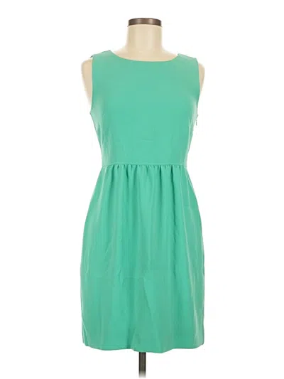 Pre-owned Jcrew Casual Dress In Teal