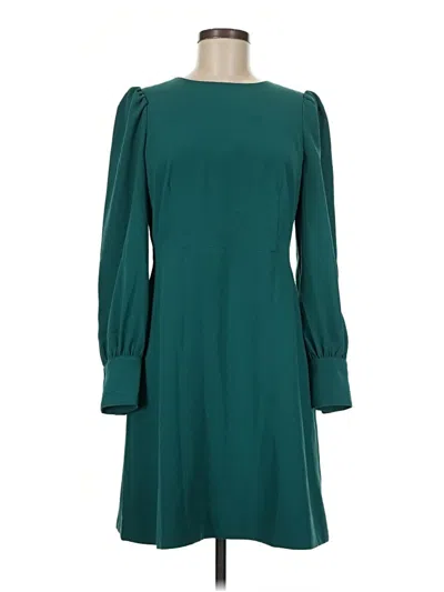 Pre-owned Jcrew Casual Dress In Teal