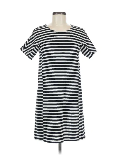 Pre-owned Jcrew Casual Dress In White