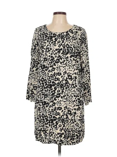 Pre-owned Jcrew Casual Dress In White