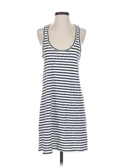 Pre-owned Jcrew Casual Dress In White