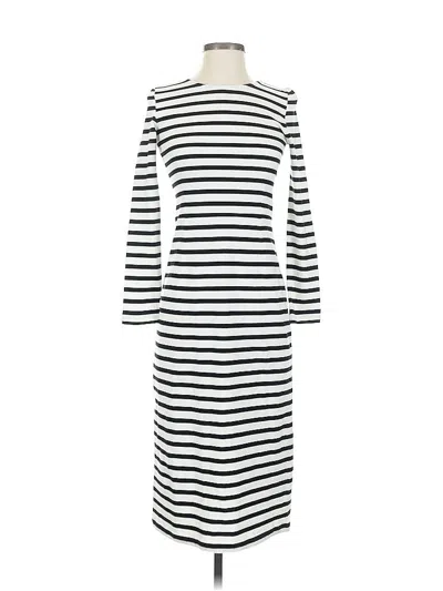 Pre-owned Jcrew Casual Dress In White