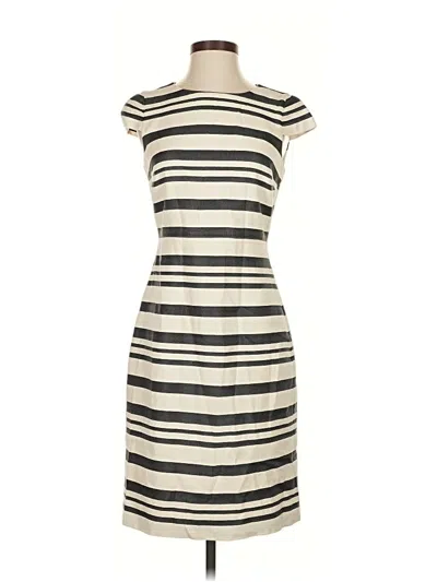 Pre-owned Jcrew Casual Dress In White