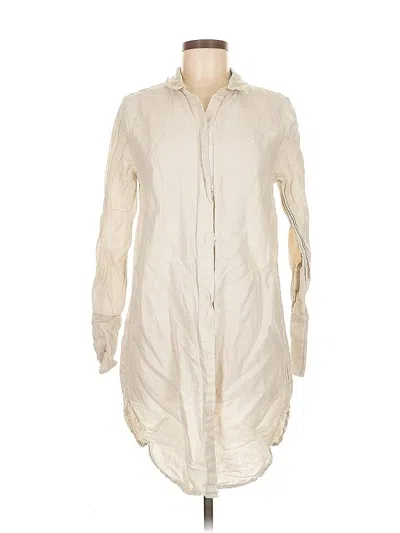 Pre-owned Jcrew Casual Dress In White